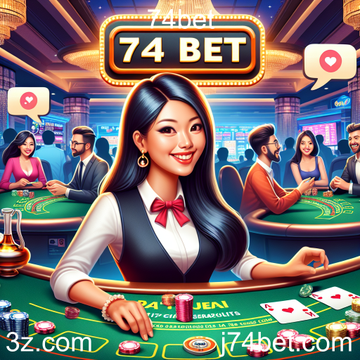 Descubra a Experiência de Live Dealers na 74bet